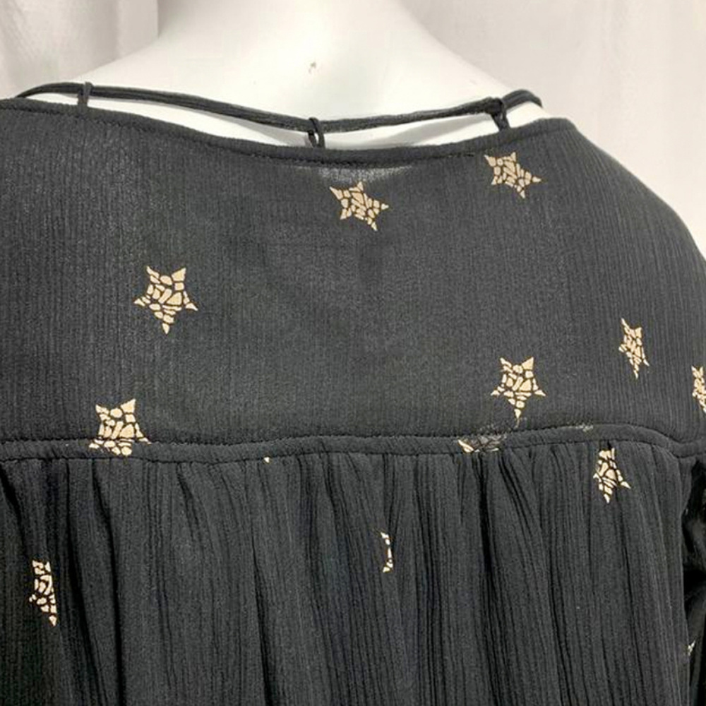 MM COUTURE Silk Star tunic - Picture 4 of 6